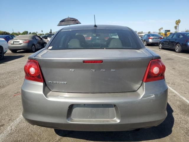 2012 Dodge Avenger SE