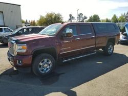 Salvage trucks for sale at Woodburn, OR auction: 2016 GMC Sierra K3500 Denali