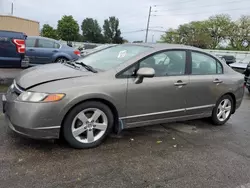 Salvage cars for sale at Moraine, OH auction: 2008 Honda Civic EX