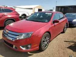 Ford salvage cars for sale: 2010 Ford Fusion Sport