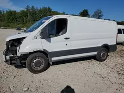 Salvage trucks for sale at Candia, NH auction: 2015 Ford Transit T-150