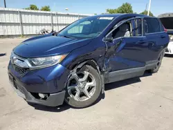 Honda salvage cars for sale: 2018 Honda CR-V EX