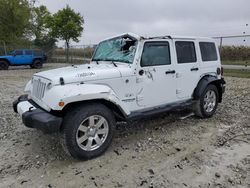 Salvage cars for sale from Copart Cicero, IN: 2016 Jeep Wrangler Unlimited Sahara