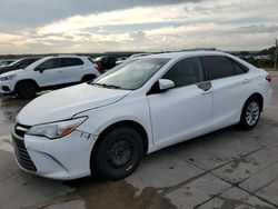 Toyota Camry le salvage cars for sale: 2015 Toyota Camry LE