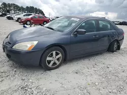 Salvage cars for sale at Loganville, GA auction: 2005 Honda Accord EX