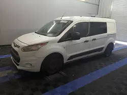 Salvage trucks for sale at Orlando, FL auction: 2016 Ford Transit Connect XLT