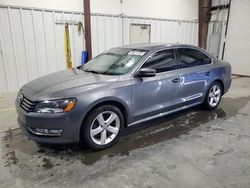 Volkswagen salvage cars for sale: 2015 Volkswagen Passat S