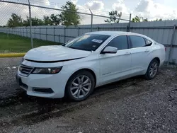 Chevrolet salvage cars for sale: 2016 Chevrolet Impala LT