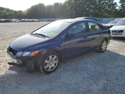 Salvage cars for sale from Copart North Billerica, MA: 2006 Honda Civic LX