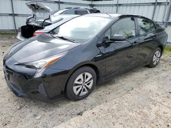 Salvage cars for sale from Copart Hampton, VA: 2017 Toyota Prius