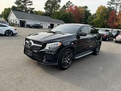 Salvage cars for sale at North Billerica, MA auction: 2019 Mercedes-Benz GLE Coupe 43 AMG