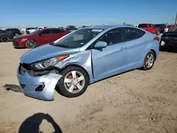 Salvage cars for sale from Copart Amarillo, TX: 2013 Hyundai Elantra GLS