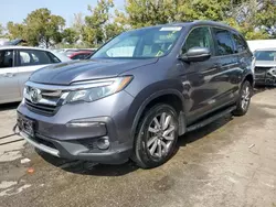 Salvage cars for sale at Bridgeton, MO auction: 2020 Honda Pilot EXL