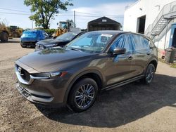 Salvage cars for sale from Copart Montreal Est, QC: 2020 Mazda CX-5 Sport