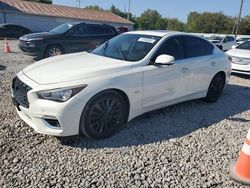 Salvage cars for sale at Columbus, OH auction: 2018 Infiniti Q50 Luxe