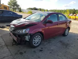 Salvage cars for sale at Gaston, SC auction: 2020 Chevrolet Sonic LT