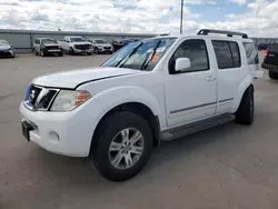 2012 Nissan Pathfinder S en venta en Wilmer, TX