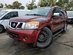 Nissan Vehiculos salvage en venta: 2010 Nissan Armada Platinum