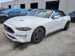 Salvage cars for sale at Jacksonville, FL auction: 2019 Ford Mustang