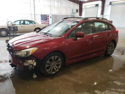 Salvage cars for sale at Avon, MN auction: 2013 Subaru Impreza Sport Limited