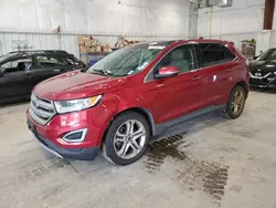 Ford salvage cars for sale: 2015 Ford Edge Titanium