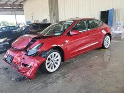 Salvage cars for sale at Homestead, FL auction: 2022 Tesla Model 3