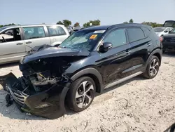 Salvage cars for sale at West Warren, MA auction: 2017 Hyundai Tucson Limited