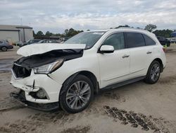 Salvage cars for sale at Florence, MS auction: 2017 Acura MDX Technology