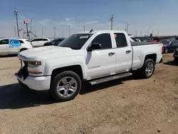 Chevrolet salvage cars for sale: 2017 Chevrolet Silverado K1500 Custom