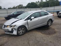 Salvage cars for sale at Eight Mile, AL auction: 2013 Honda Civic LX