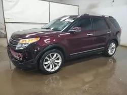 Salvage cars for sale at Davison, MI auction: 2011 Ford Explorer Limited