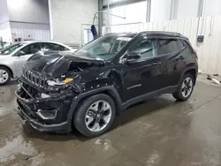 Jeep salvage cars for sale: 2018 Jeep Compass Limited