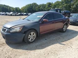 Salvage cars for sale at North Billerica, MA auction: 2008 Honda Accord LXP