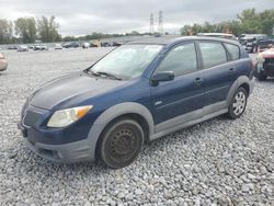 Pontiac salvage cars for sale: 2005 Pontiac Vibe