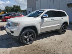 Jeep salvage cars for sale: 2012 Jeep Grand Cherokee Overland