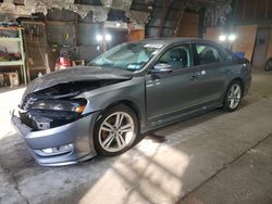 Salvage cars for sale at Albany, NY auction: 2015 Volkswagen Passat SEL