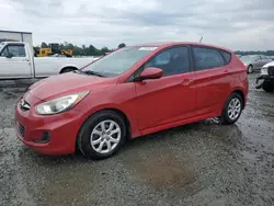 Salvage cars for sale at Lumberton, NC auction: 2012 Hyundai Accent GLS