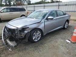 Salvage cars for sale at Spartanburg, SC auction: 2019 Honda Accord LX