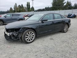 Salvage cars for sale at Graham, WA auction: 2013 Audi A6 Premium Plus