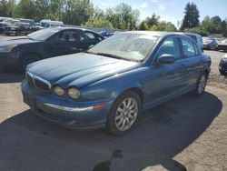 Salvage cars for sale at Portland, OR auction: 2003 Jaguar X-TYPE 2.5