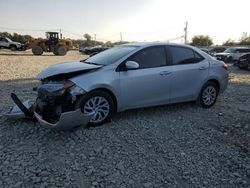 Toyota Corolla l salvage cars for sale: 2017 Toyota Corolla L