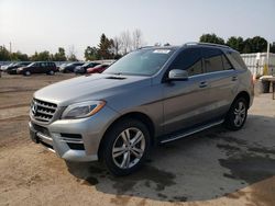 Mercedes-Benz salvage cars for sale: 2013 Mercedes-Benz ML 350 Bluetec