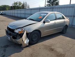 KIA Spectra EX salvage cars for sale: 2008 KIA Spectra EX