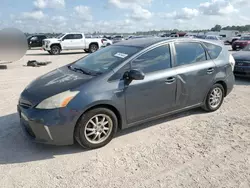 Toyota Prius salvage cars for sale: 2012 Toyota Prius V