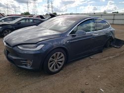 Salvage cars for sale from Copart Elgin, IL: 2017 Tesla Model X