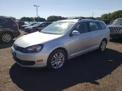 Salvage cars for sale at East Granby, CT auction: 2012 Volkswagen Jetta TDI