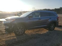 Toyota salvage cars for sale: 2018 Toyota Highlander SE