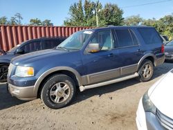 Ford salvage cars for sale: 2004 Ford Expedition Eddie Bauer