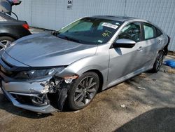 Honda salvage cars for sale: 2021 Honda Civic EX