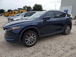 Salvage cars for sale at Apopka, FL auction: 2021 Mazda CX-5 Grand Touring